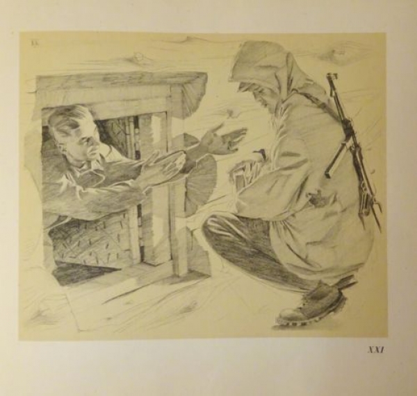 1944 - endlich Post ..., Kurt Kranz, alter Druck